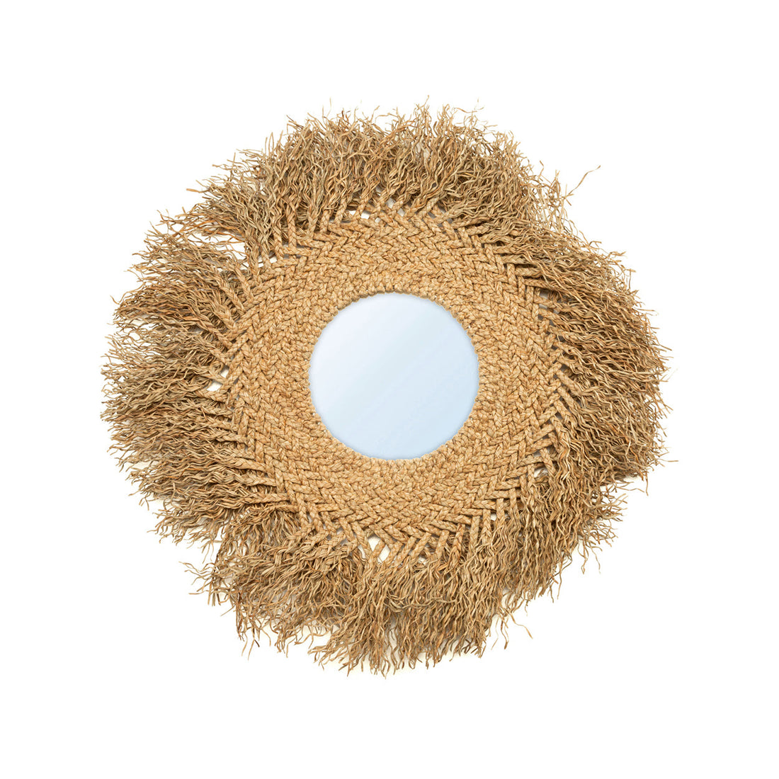 Lustro Early Monday – Naturalne 75 × 75 cm Bazar Bizar