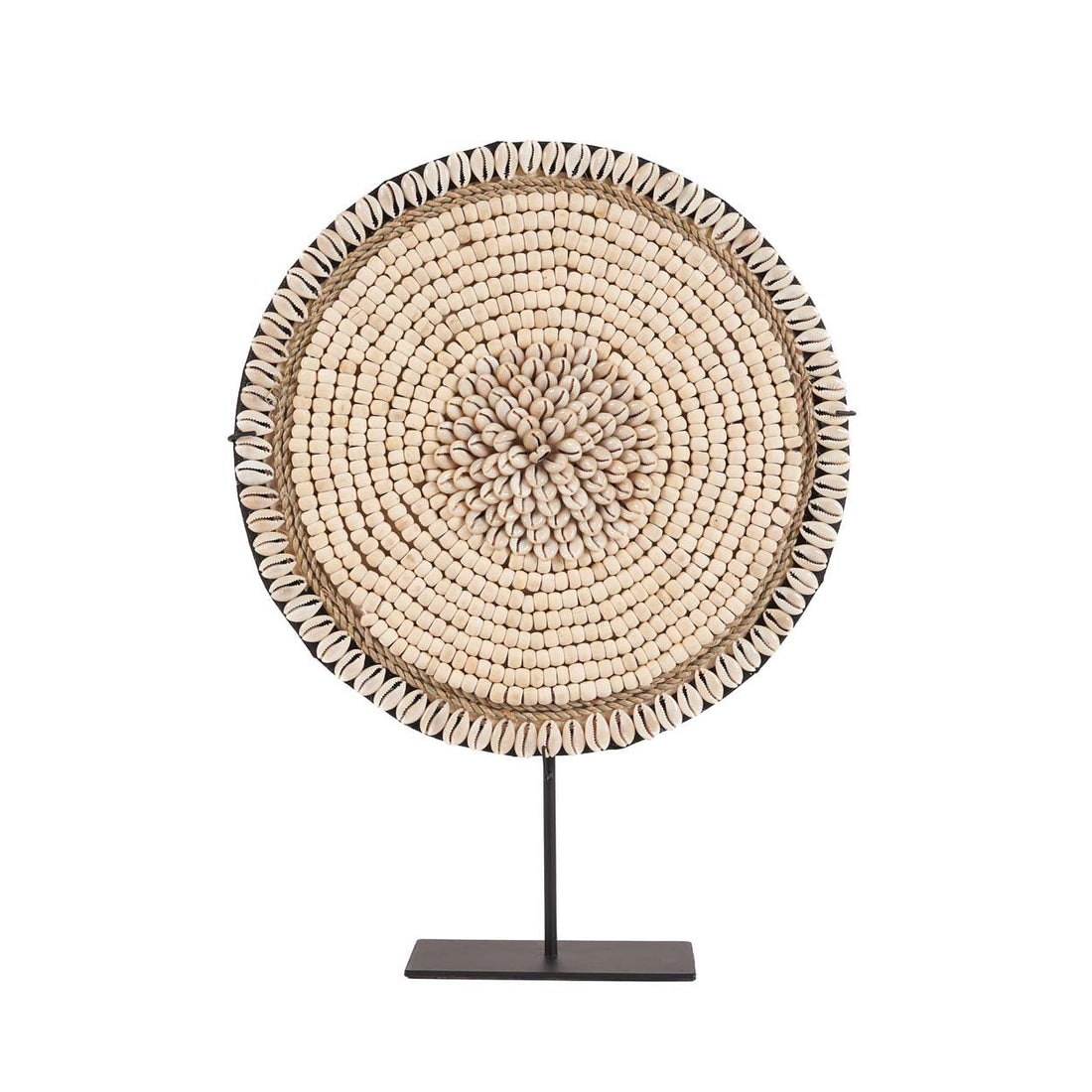 Podstawka Shell Martinique – naturalna biel