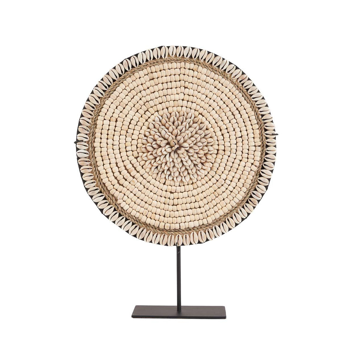 Podstawka Shell Martinique – naturalna biel