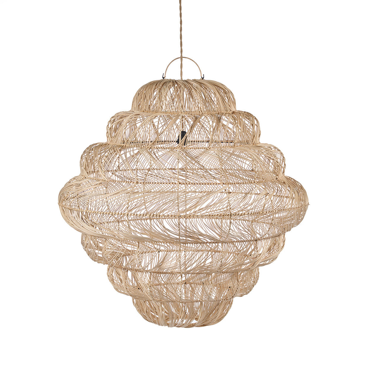 Lampa wisząca Aurora Puff - Naturalna - XL Bazar Bizar