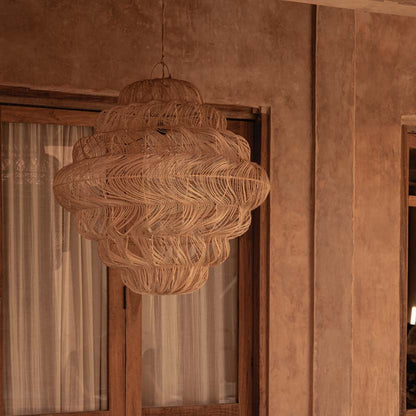 Lampa wisząca Aurora Puff - Naturalna - XL Bazar Bizar