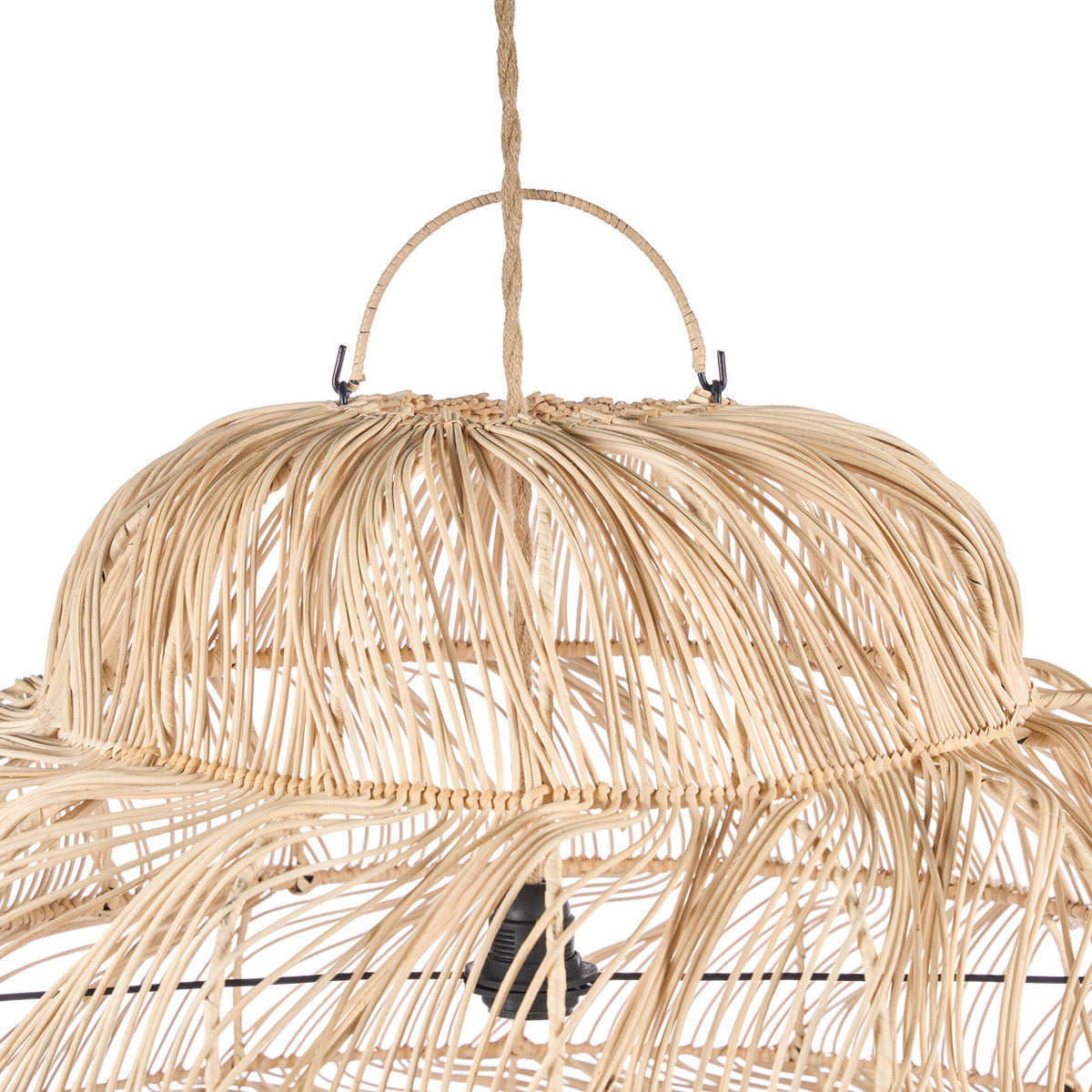 Lampa wisząca Aurora Puff - Naturalna - XL Bazar Bizar