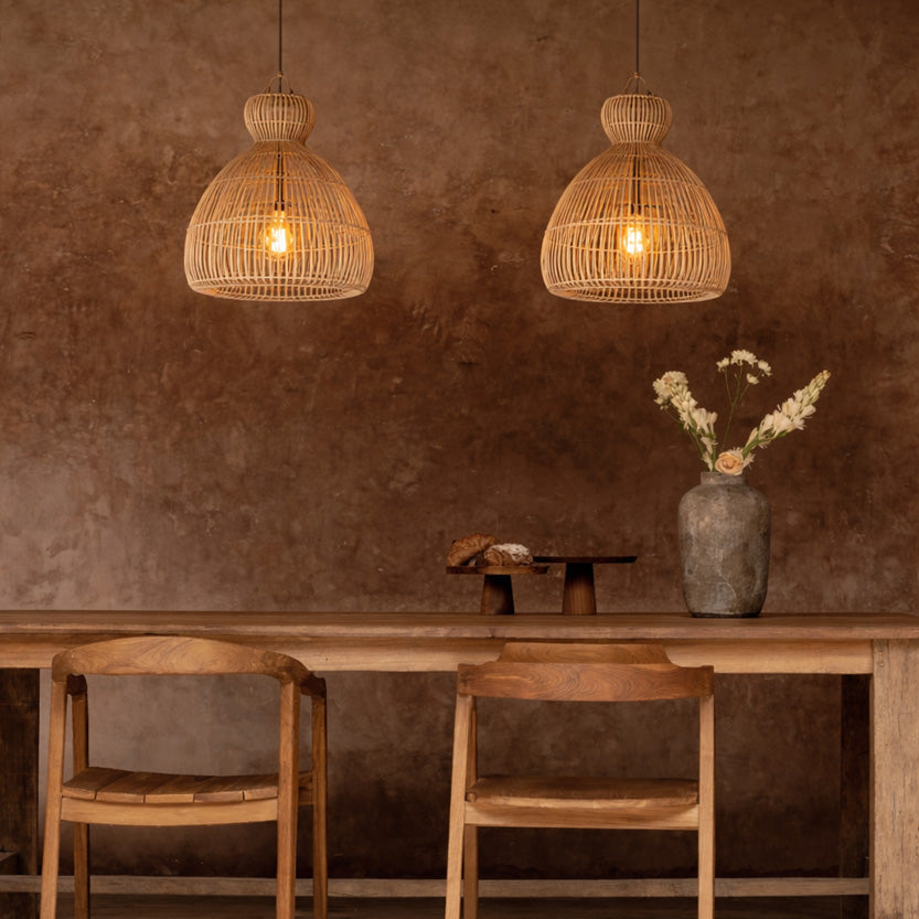Lampa wisząca Matcha Whisk Natural Small Bazar Bizar