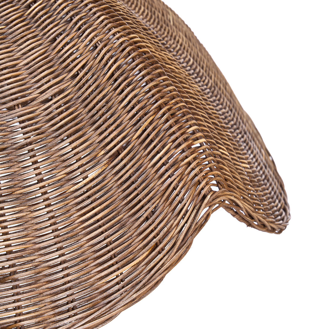 Lampa wisząca Wave - Ciemny orzech - Duża  Bazar Bizar