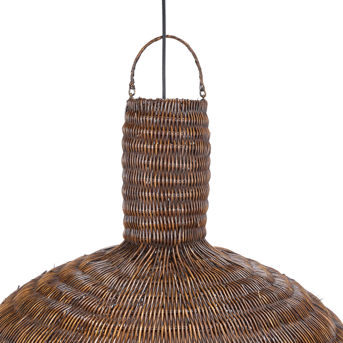 Lampa wisząca Kopuła Ciemny Orzech XL Bazar Bizar