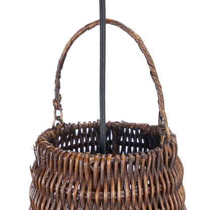 Lampa wisząca Kopuła Ciemny Orzech XL Bazar Bizar