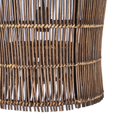 Lampa wisząca Woven Bell Ciemny Orzech S Bazar Bizar