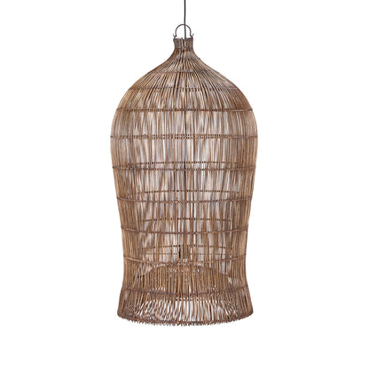 Lampa wisząca Woven Bell Ciemny Orzech XL Bazar Bizar