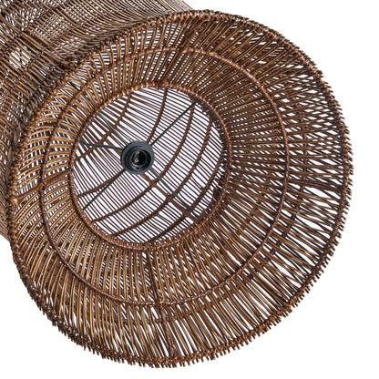 Lampa wisząca Woven Bell Ciemny Orzech XL Bazar Bizar