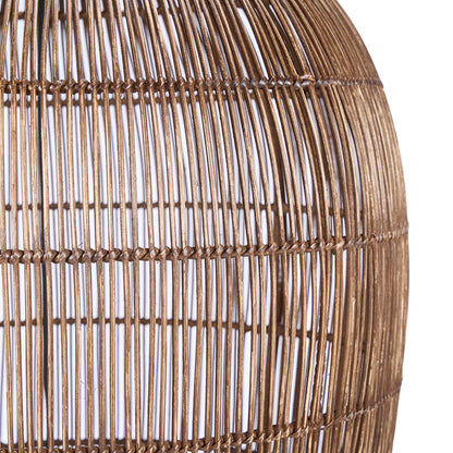 Lampa wisząca Woven Bell Ciemny Orzech XL Bazar Bizar