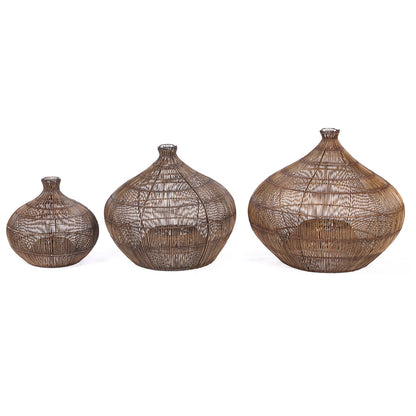 Lampa wisząca Desert Gourd Ciemny Orzech Large Bazar Bizar