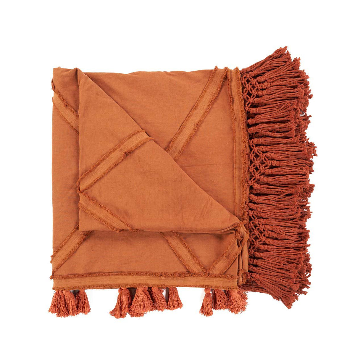 Bamber Bedsprei Terracotta Bazar Bizar