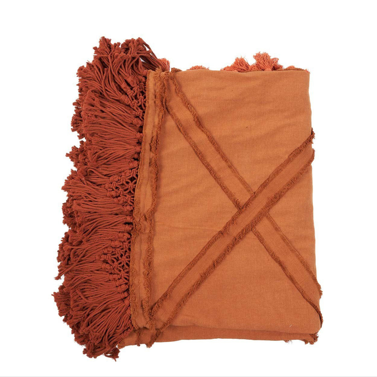 Bamber Bedsprei Terracotta Bazar Bizar