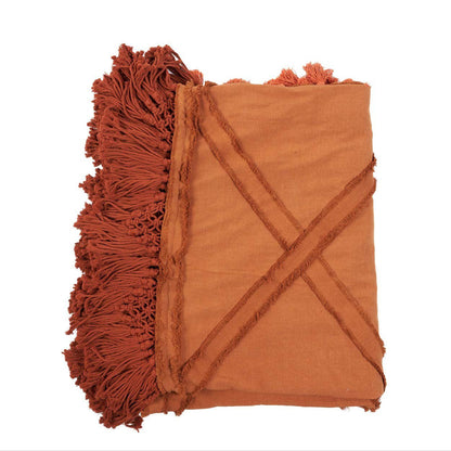 Bamber Bedsprei Terracotta Bazar Bizar