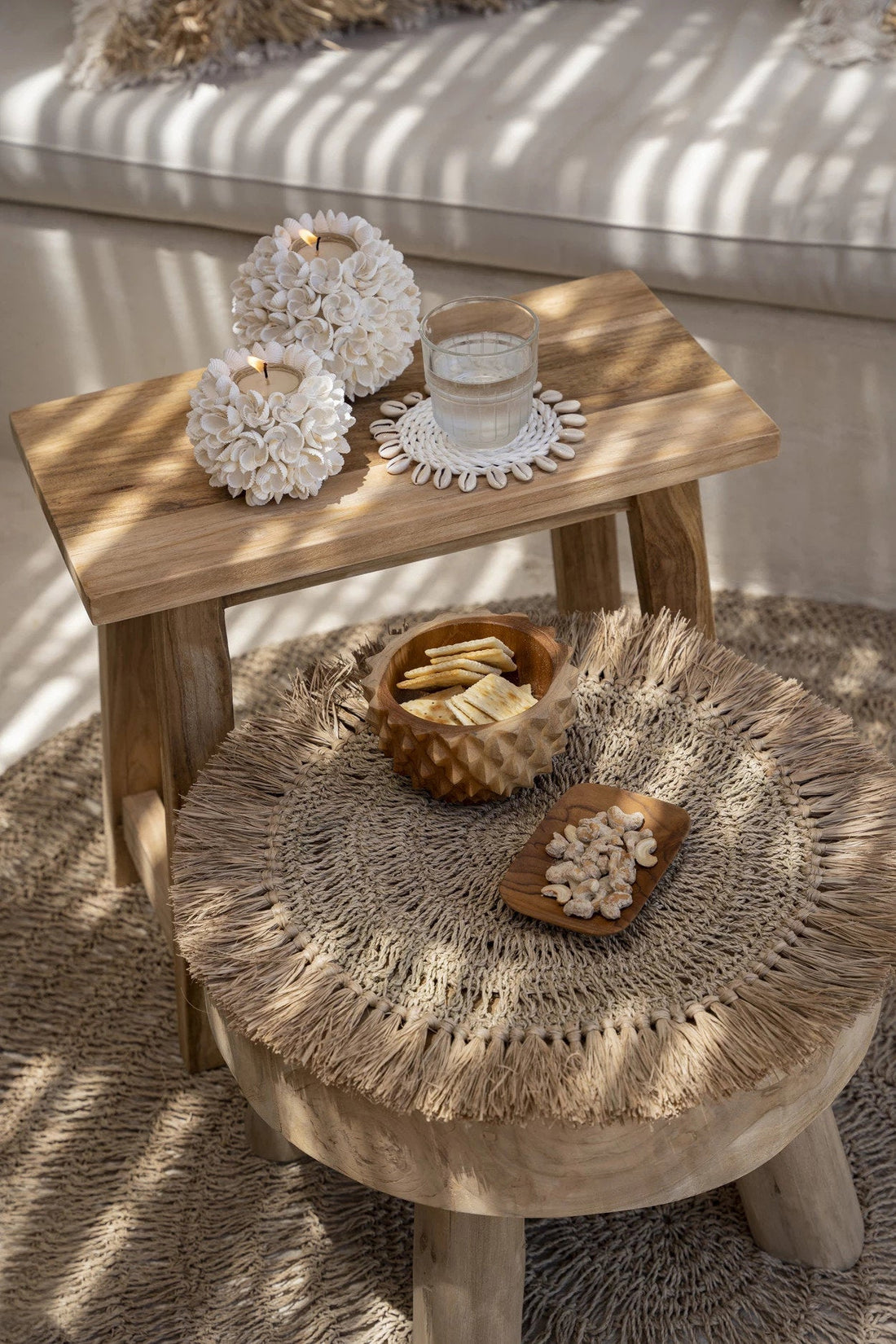 Podkładka Crochet Raffia - Naturalny Bazar Bizarre
