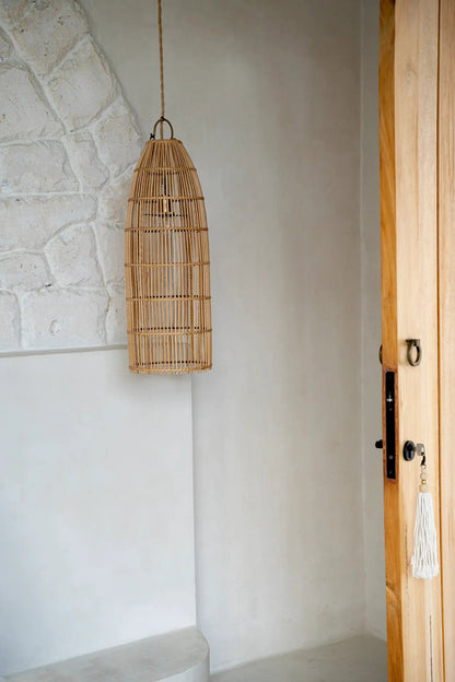 Lampa wisząca Fish Trap Naturalna Średnia Bazar Bizar