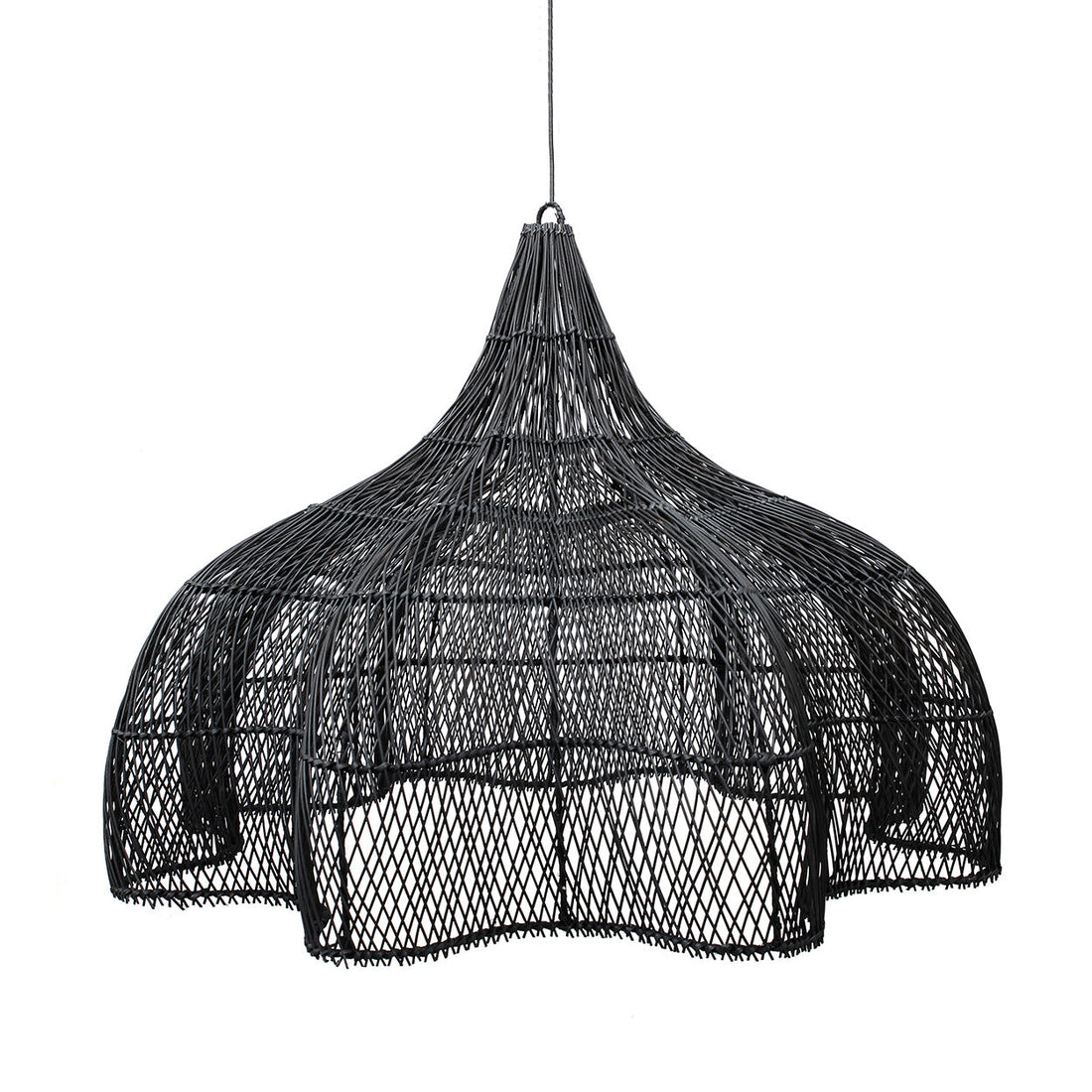 Lampa wisząca Whipped - Czarna - XL Bazar Bizar