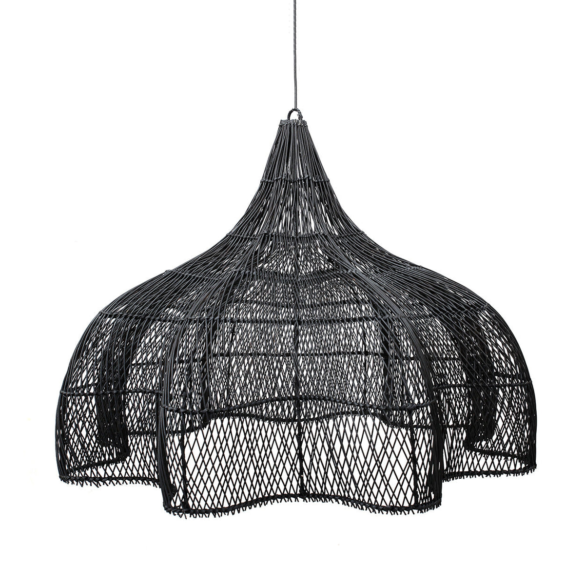 Lampa wisząca Whipped - Czarna - XL Bazar Bizar