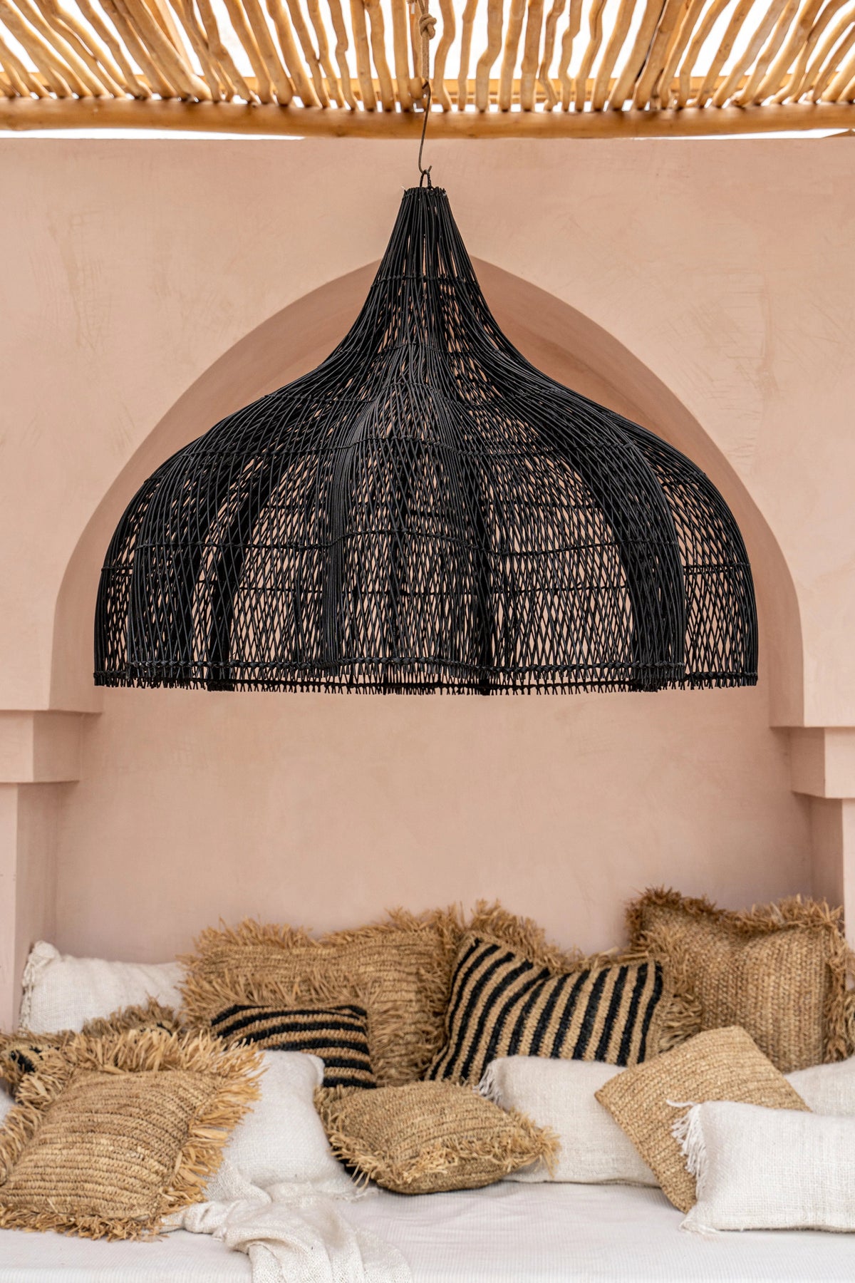 Lampa wisząca Whipped - Czarna - XL Bazar Bizar