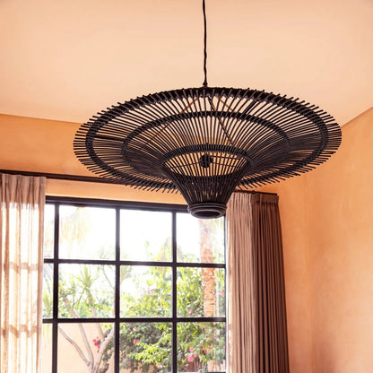Lampa wisząca Sky Czarna XXL Bazar Bizar