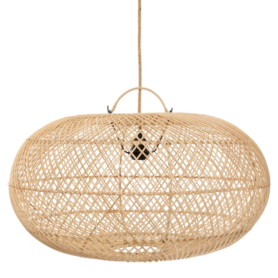Lampa wisząca Wholly - Naturalna - Duża  Bazar Bizar