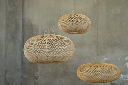 Lampa wisząca Wholly - Naturalna - Duża  Bazar Bizar