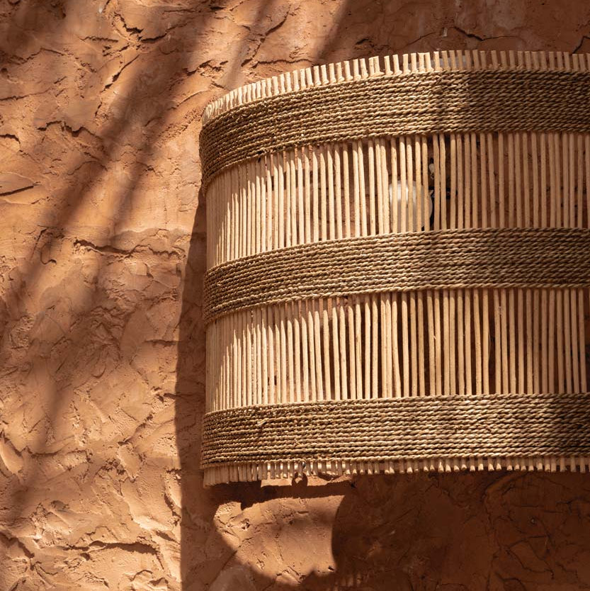Lampa ścienna Doedoe Natural M Bazar Bizar