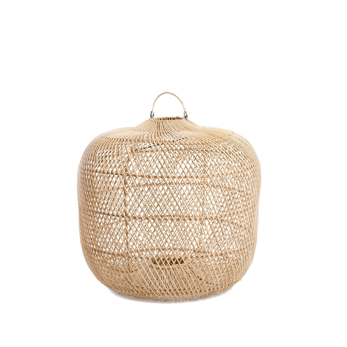 Lampa wisząca Batu Bolong Naturalna Średnia Bazar Bizar