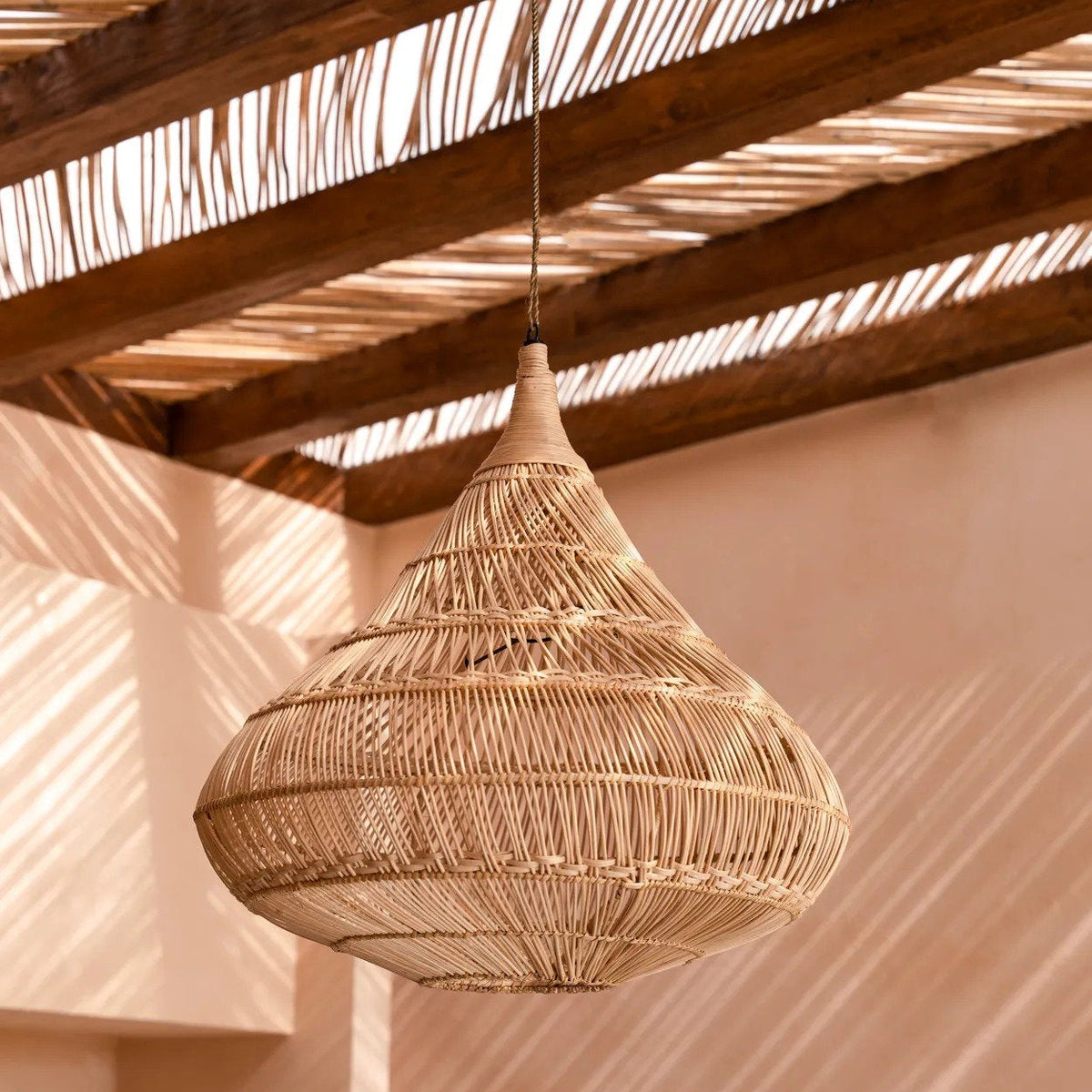 Lampa wisząca Drop - Naturalna - XL Bazar Bizar