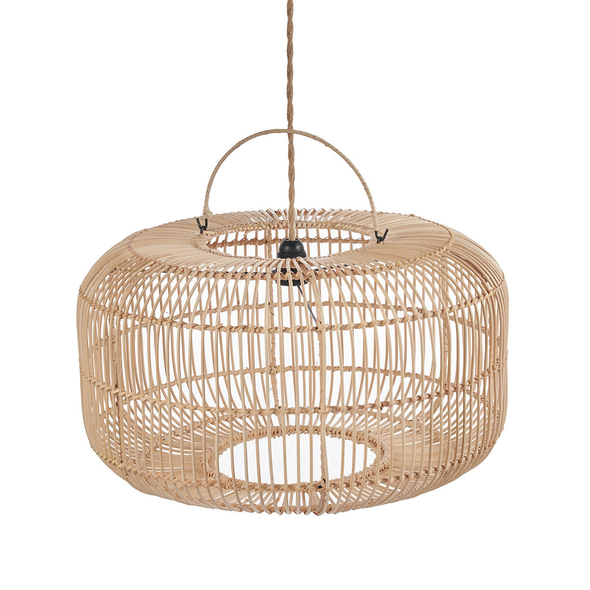 Lampa wisząca Arun - Naturalna - Duża  Bazar Bizar
