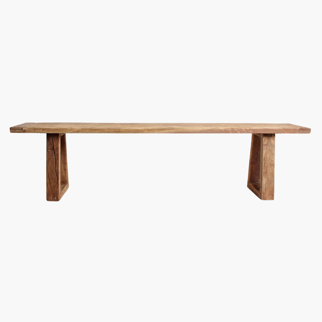 Ławka do jadalni z drewna tekowego Farmwood 180 cm Raw Materials