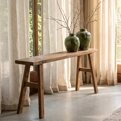 Ławka Carpenter Java 80 cm surowe materiały
