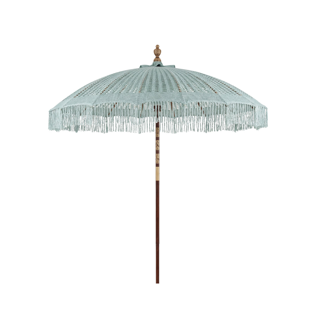 Bali Parasol Makramowa Zielony Ø250cm Todo Bien