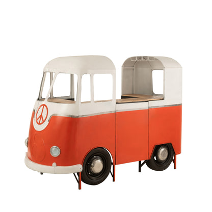 Meble barowe Retro Bus Pomarańczowe J-Line