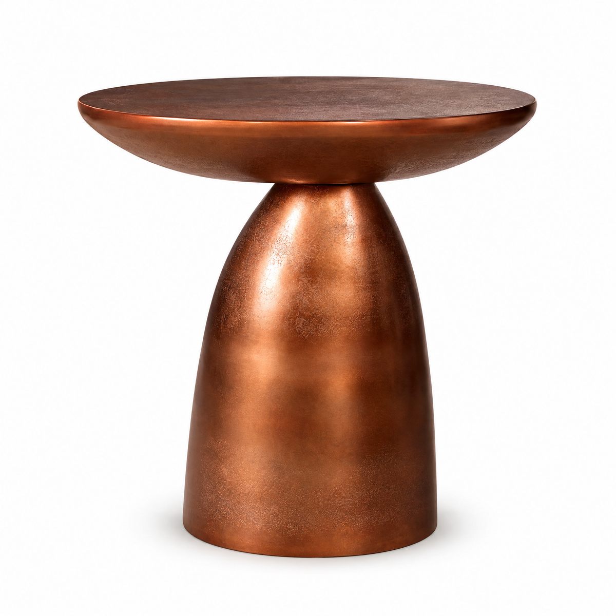 Stolik pomocniczy Jarah Aluminium Złoty 55cm Starfurn