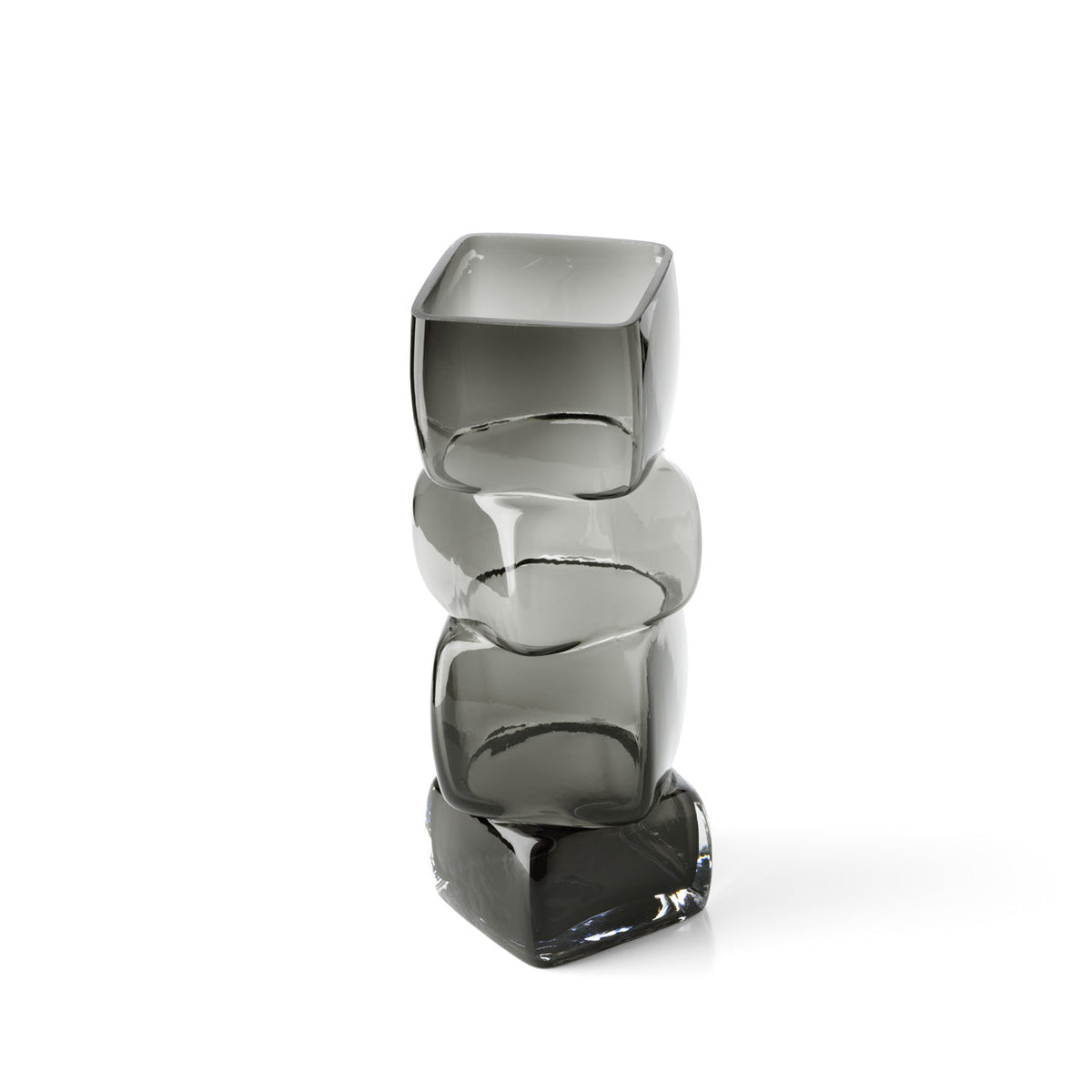 Wazon Cubes – Ciemnoszary – L