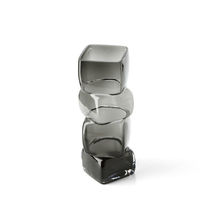 Wazon Cubes – Ciemnoszary – L