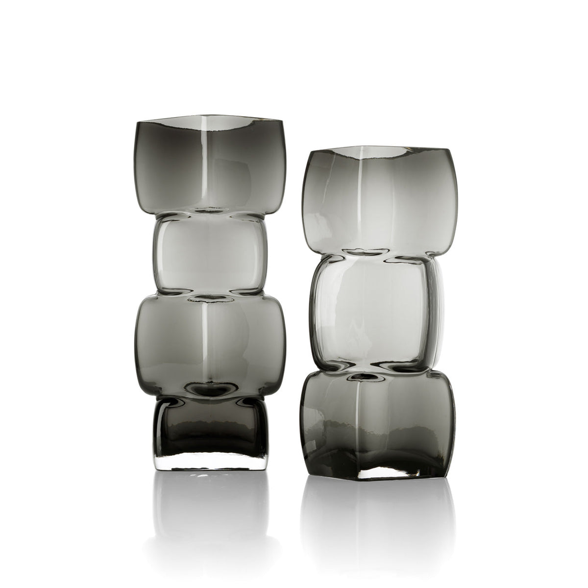 Wazon Cubes – Ciemnoszary – L