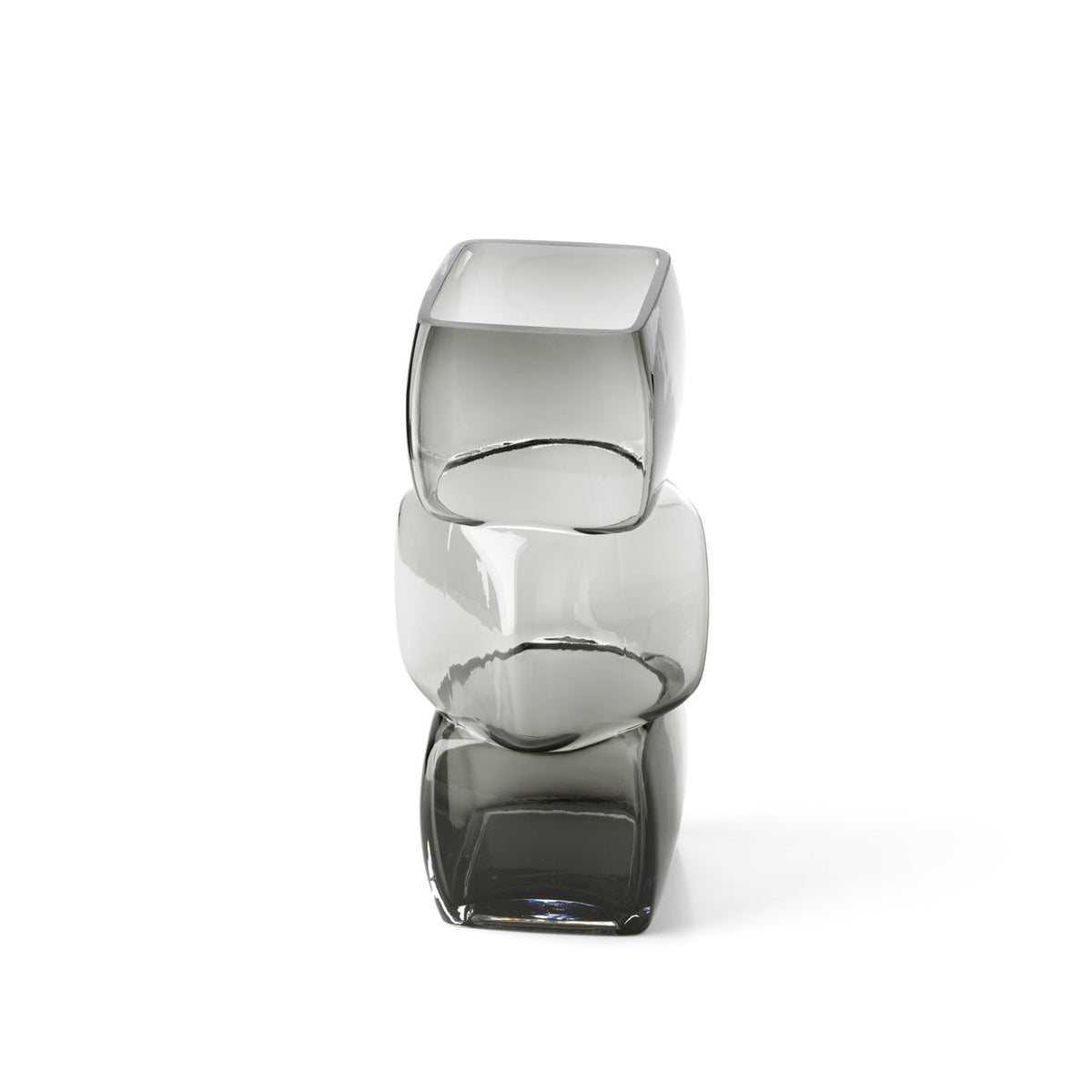 Wazon Cubes – Ciemnoszary – M