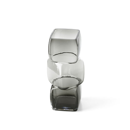 Wazon Cubes – Ciemnoszary – M