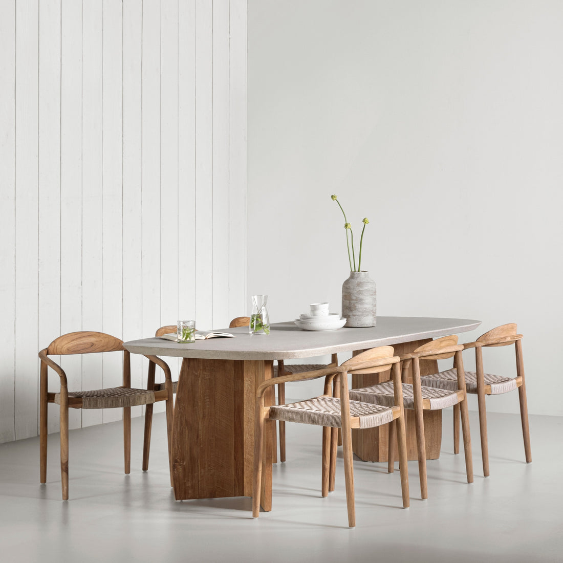 DTP Home Nova Stół do jadalni Trawertyn 250cm