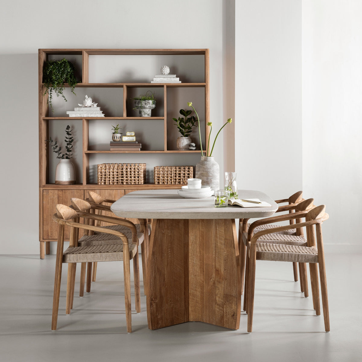 DTP Home Nova Stół do jadalni Trawertyn 250cm