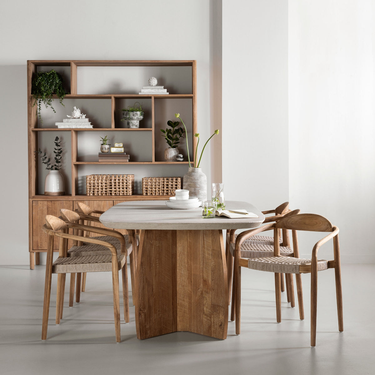 DTP Home Stół do jadalni Nova Trawertyn 220cm
