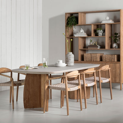 DTP Home Stół do jadalni Nova Trawertyn 220cm
