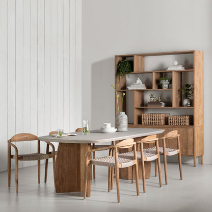 DTP Home Stół do jadalni Nova Trawertyn 220cm