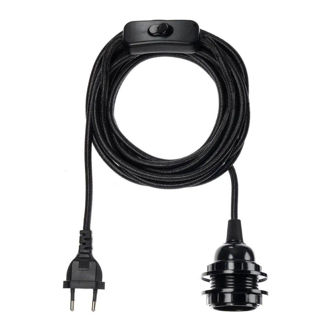 Oprawka do lampy czarna 250 cm Bazar Bizar
