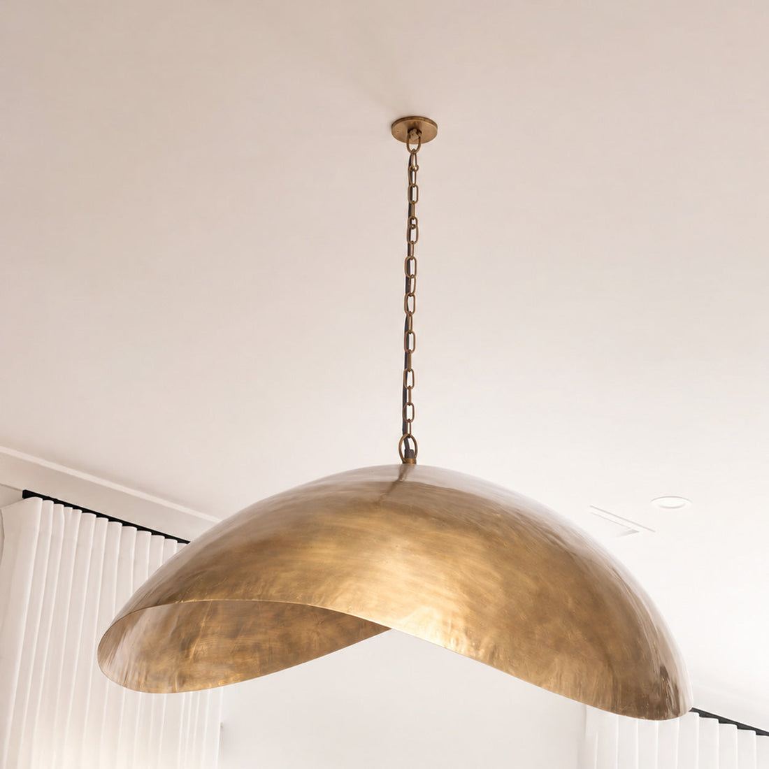 Lampa wisząca Fortune Cookie - Mosiądz - XL Bazar Bizar