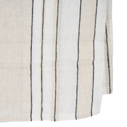 Obrus Provence – Naturalny czarno-biały – 150 × 250 Bazar Bizar