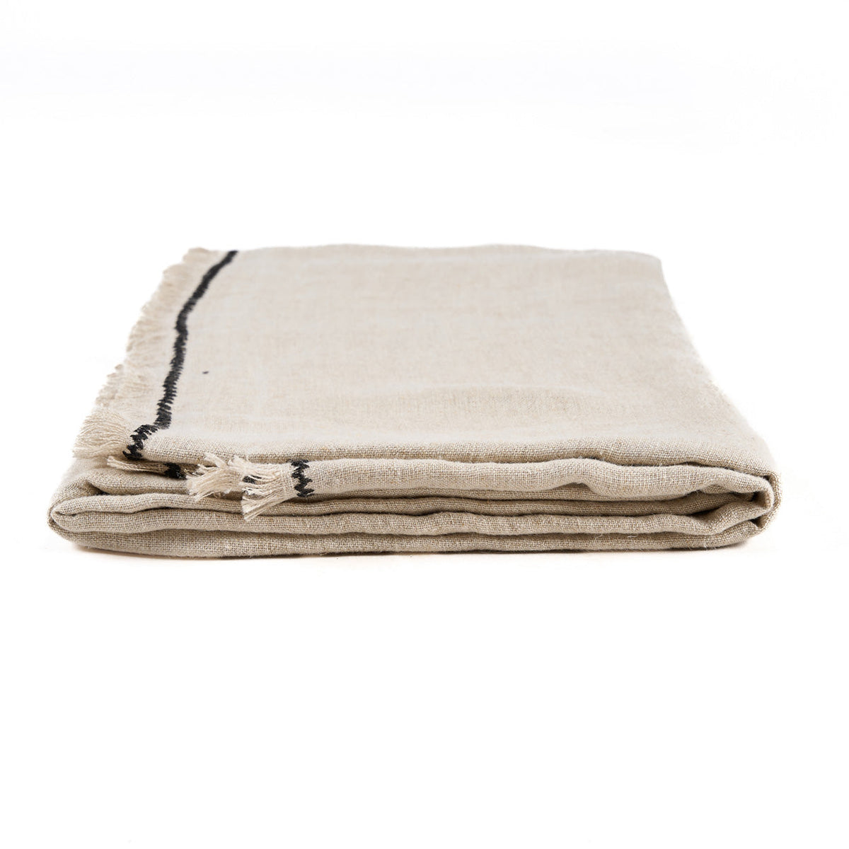 Obrus Tuscany Naturalny Czarny 150x300 Bazar Bizar