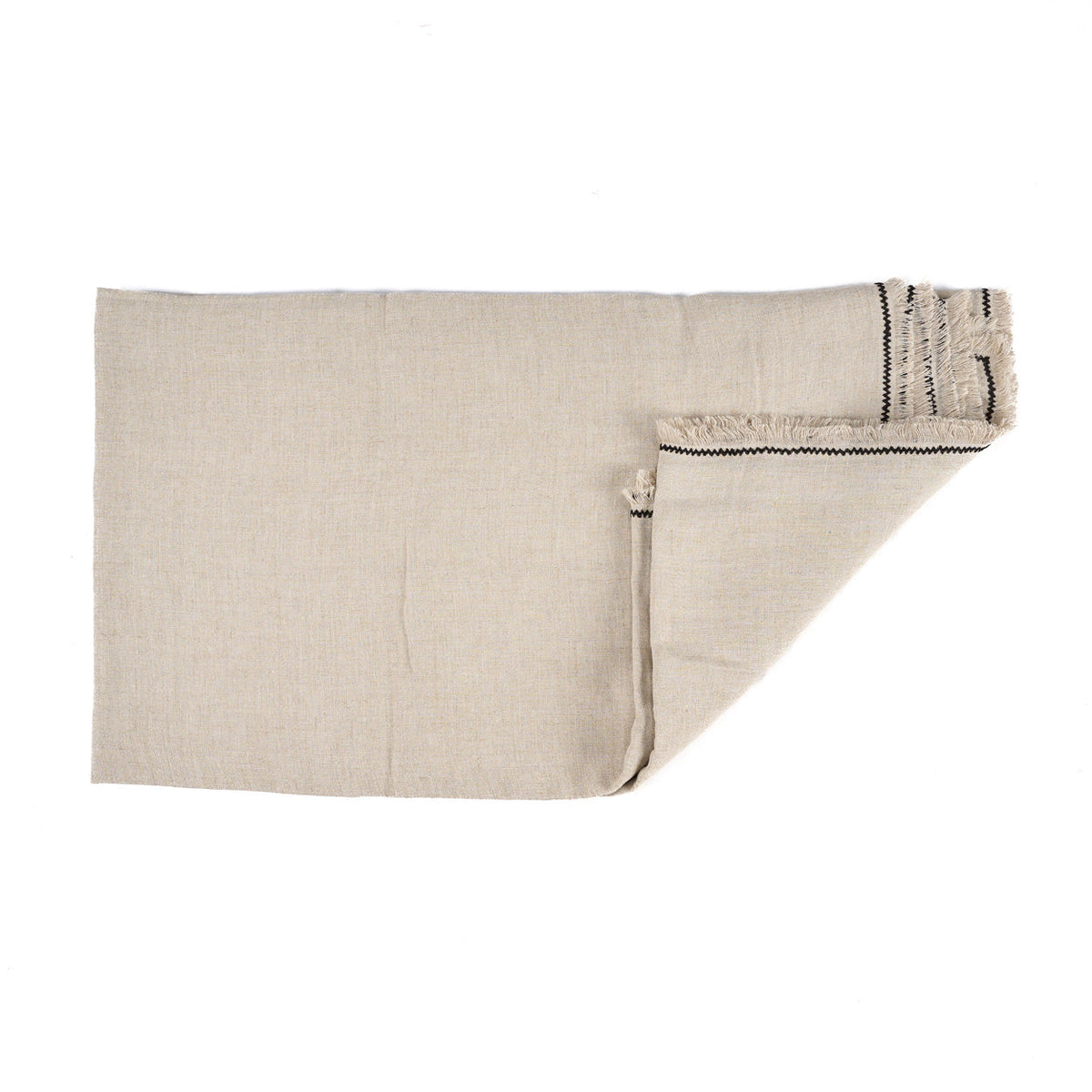 Obrus Tuscany Naturalny Czarny 150x300 Bazar Bizar